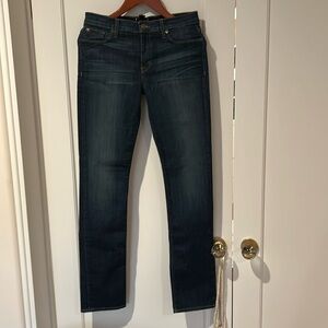 Hudson Tilda Midrise Straight Blue Jeans size 29